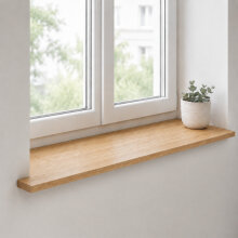 Fensterbank 19 mm - Eiche, keilgezinkt (BR-FB19-REI-KG)