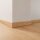 Sockelleiste FK-S5820-REI-M – 58 x 20 mm, Eiche, roh, fallende Einzellängen 180–305 cm