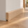 Sockelleiste FK-S4012, Breite: 40 mm, Höhe: 12 mm, Holzart: Massivholz
