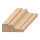 Türstockleiste FK-P5020, Breite: 51 mm, Höhe: 19 mm, Holzart: Massivholz