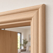 Anschlagleiste FK-P5218, Breite: 52 mm, Höhe: 18 mm, Holzart: Massivholz