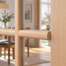Sprossenleiste FK-SPS2, Breite: 15 mm, Höhe: 11,5 mm, Holzart: Massivholz