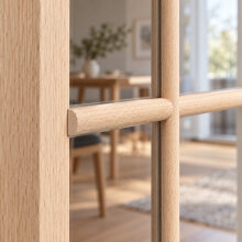 Sprossenleiste FK-SPS4, Breite: 15 mm, Höhe: 8 mm, Holzart: Massivholz