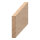 Vierkantleiste FK-AL6010, Breite: 60 mm, Höhe: 10 mm, Holzart: Massivholz
