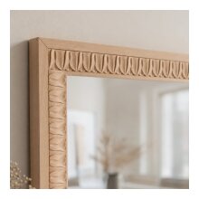 Schnitzleiste 23 x 12 mm, Buche roh Länge 2440 mm