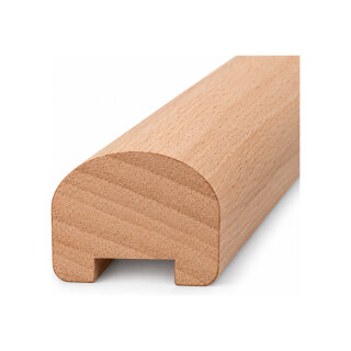 Profilhandlauf 50 × 40 mm mit Nut 21 × 7 mm – FK-HL39