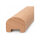 Profilhandlauf 50 × 40 mm mit Nut 21 × 7 mm – FK-HL39