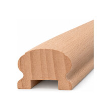 Profilhandlauf 60 × 45 mm mit Nut 31 × 10 mm – FK-HL61