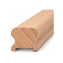 Profilhandlauf 45 × 45 mm mit Nut 32 × 7 mm – FK-HLP4545