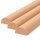 Halbrundstab Massivholz 30 × 15 mm – 3er-Bund, feste Längen – FK-PR30