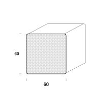 Quadrathandlauf 60 x 60 mm, Zuschnitt nach Länge,...
