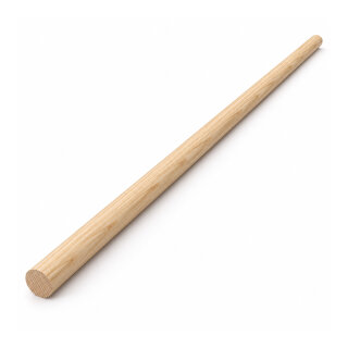 Rundstab Esche Ø 28 mm, 900 mm, roh – 1 Stück