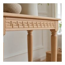 Schnitzleiste 25 x 6 mm, Buche roh Länge 2440 mm