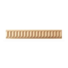 Schnitzleiste 30 x 7 mm, Buche roh Länge 2440 mm (4...