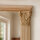 Schnitzornament-Kapitell aus Buche Massivholz, 140 × 140 × 35 mm – FK-KA140RBU