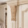 Schnitzornament-Kapitell aus Linde Massivholz, 254 × 116 × 44 mm – FK-KA228RLI