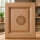 Schnitzornament-Rosette aus Buche Massivholz, 60 × 7 mm – FK-SB8060RBU