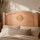 Schnitzornament-Rosette aus Buche Massivholz, 100 × 7 mm – FK-SB8090RBU