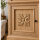 Schnitzornament aus Linde Massivholz, 90 × 90 × 15 mm – FK-L90RLI