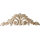Schnitzornament aus Linde Massivholz, 90 × 300 × 13 mm – FK-HV90RLI