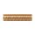 Schnitzleiste 43 x 20 mm, Buche roh Länge 2440 mm