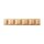 Schnitzleiste 50 x 10 mm, Buche roh Länge 2440 mm