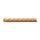 Spiralstab 26 x 12 mm, halbrund Buche roh Länge 2440 mm