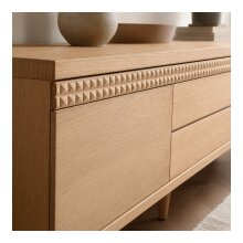 Waffelleiste 29 x 8 mm, Buche roh Länge 2440 mm