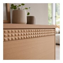Waffelleiste 60 x 8 mm, Buche roh Länge 2440 mm