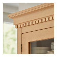 Zahnleiste 16 x 10 mm, Buche roh Länge 2440 mm