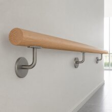 Handlaufhalter V2A Edelstahl mit Aufschraubplatte – BR-HLH7550P