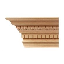 Kranzleiste 130 x 70 mm, Buche roh Länge 2440 mm
