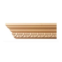 Kranzleiste 58 x 50 mm, Buche roh Länge 2440 mm