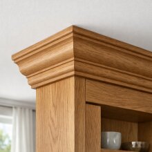 Kranzleiste FK-GS388, Breite: 85 mm, Höhe: 85 mm,  Holzart: Massivholz