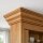 Kranzleiste FK-GS388, Breite: 85 mm, Höhe: 85 mm,  Holzart: Massivholz