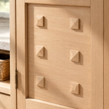 Pyramidenaufsatz PYR4 aus Buche Massivholz, 40 × 40 × 8 mm – FK-PYR4BUR
