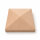 Pyramidenaufsatz PYR4 aus Buche Massivholz, 40 × 40 × 8 mm – FK-PYR4BUR