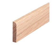 Vierkantleiste FK-AL2205-REI-M – 22 x 5 mm, Eiche, roh