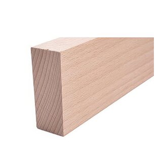 Vierkantleiste FK-AL6025, Breite: 60 mm, Höhe: 25 mm,  Holzart: Massivholz