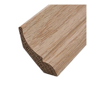 Sockelleiste FK-S4, Breite: 30 mm, Höhe: 23 mm,  Holzart: Massivholz