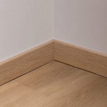Sockelleiste FK-S4, Breite: 30 mm, Höhe: 23 mm,  Holzart: Massivholz