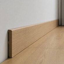 Sockelleiste FK-S4520, Breite: 45 mm, Höhe: 20 mm,  Holzart: Massivholz