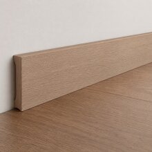Sockelleiste FK-S5920, Breite: 59 mm, Höhe: 20 mm,  Holzart: Massivholz