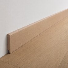 Sockelleiste FK-S7818, Breite: 78 mm, Höhe: 18 mm,  Holzart: Massivholz