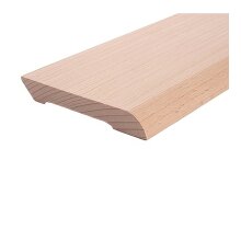 Sockelleiste FK-S8012, Breite: 80 mm, Höhe: 12 mm,  Holzart: Massivholz