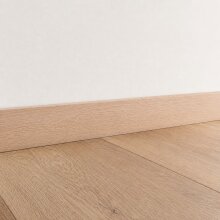 Sockelleiste FK-S8012, Breite: 80 mm, Höhe: 12 mm,  Holzart: Massivholz