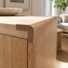 Eckleiste FK-EL20, Breite: 20 mm, Höhe: 20 mm,  Holzart: Massivholz