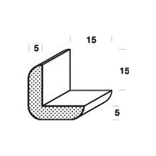 Eckleiste FK-EL20-RBU-10M – 20 x 20 mm, Buche, roh, 10 m