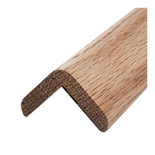 Eckleiste FK-EL28, Breite: 28 mm, Höhe: 28 mm,  Holzart: Massivholz