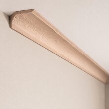 Deckenleiste FK-GS60, Breite: 80 mm, Höhe: 43 mm,  Holzart: Massivholz